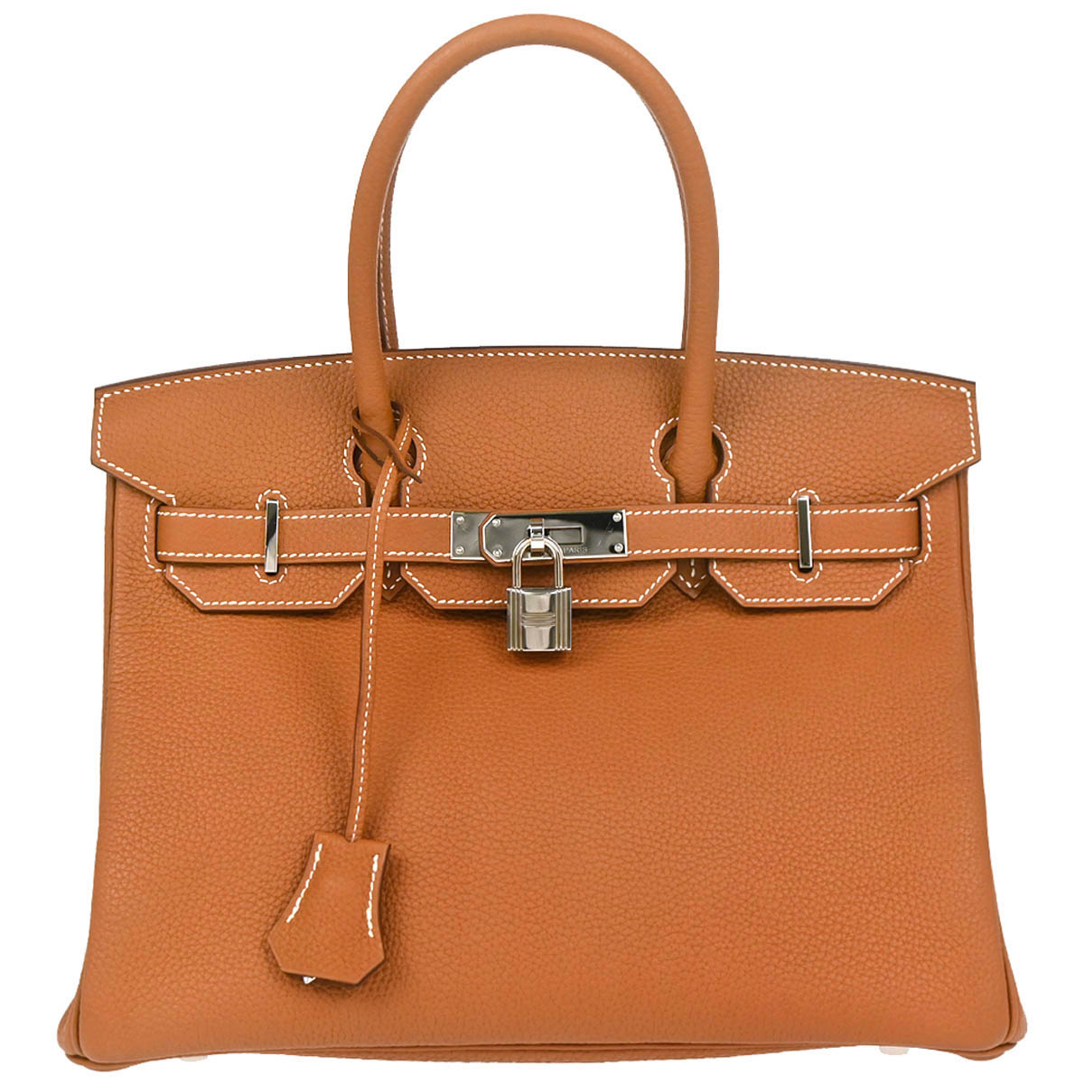 Hermes Gold Togo Birkin 30 Handbag