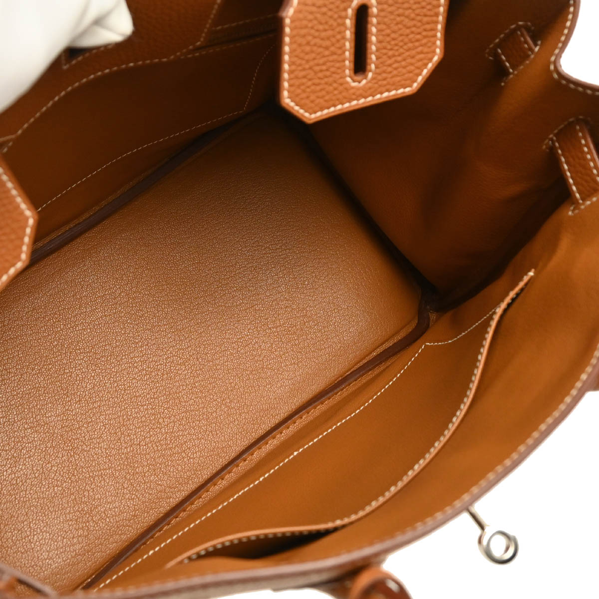 Hermes Gold Togo Birkin 30 Handbag