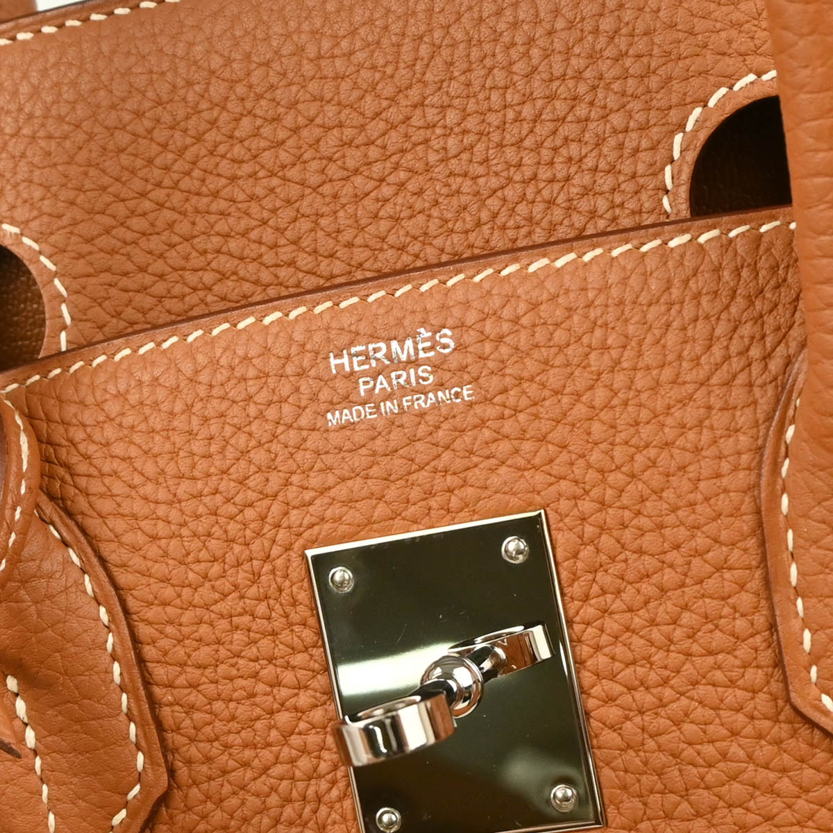 Hermes Gold Togo Birkin 30 Handbag