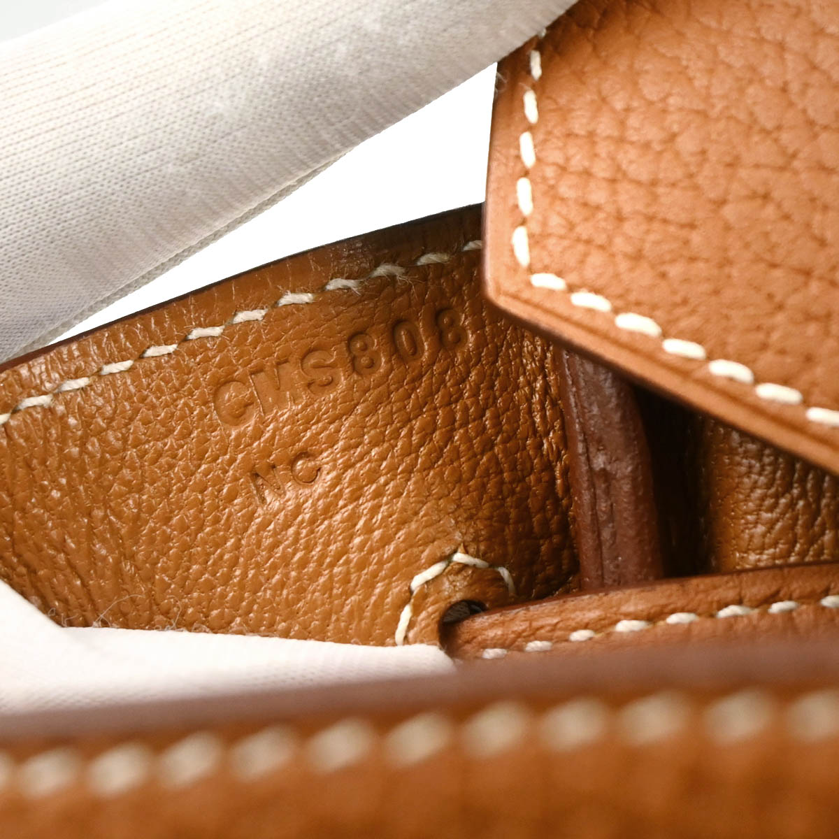 Hermes Gold Togo Birkin 30 Handbag