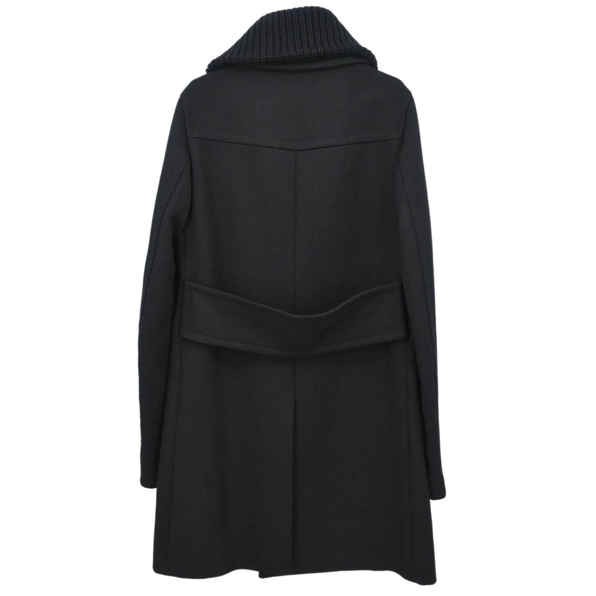 Prada 2010 Double Breasted Coat Black #46