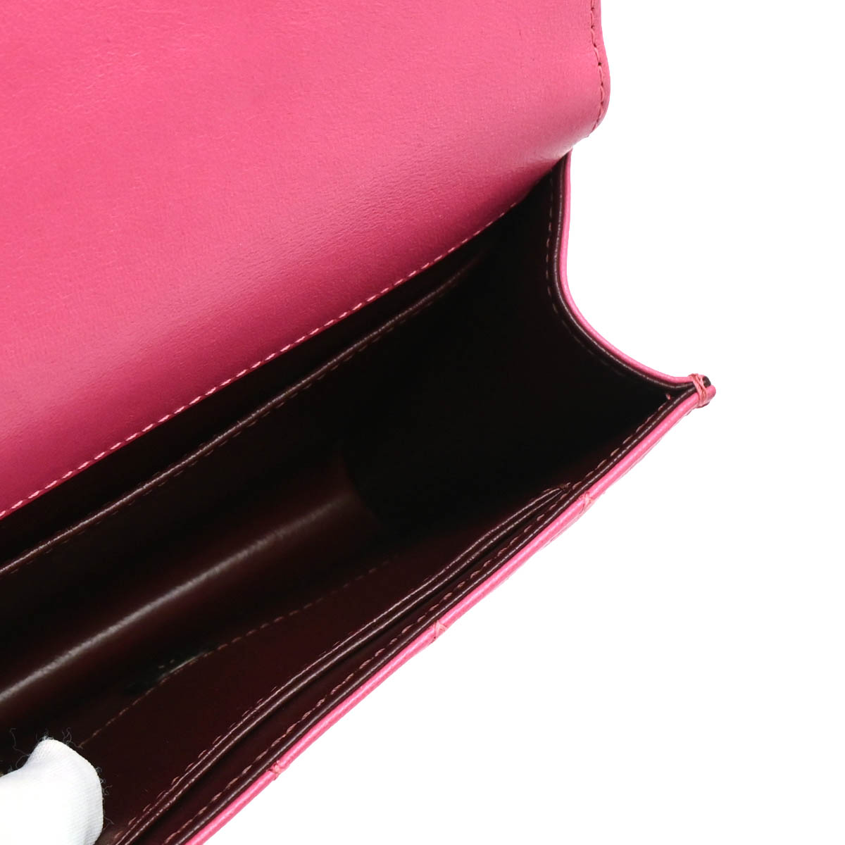 Chanel 2013-2014 Pink Lambskin Shoulder Bag