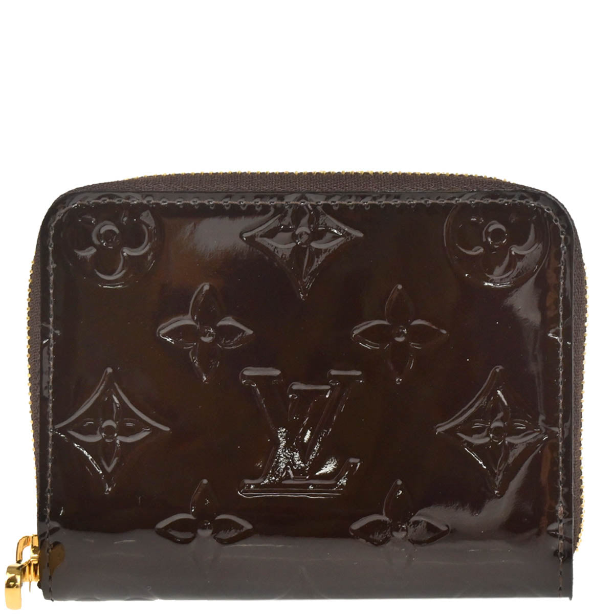Louis Vuitton Purple Vernis Zippy Coin Purse Wallet M93607