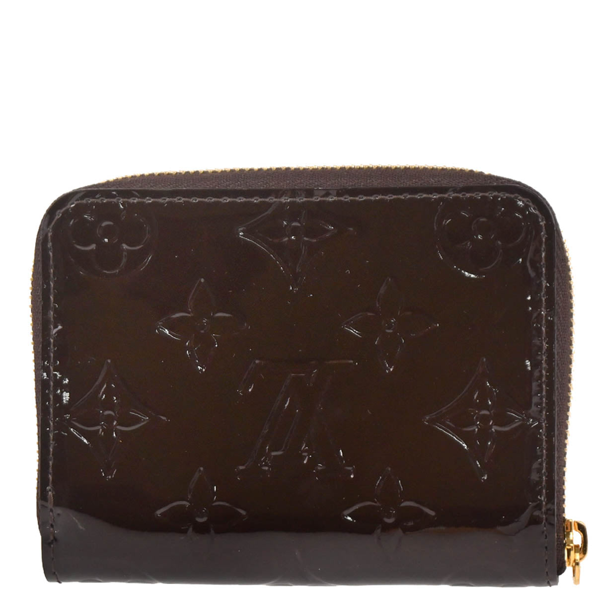 Louis Vuitton Purple Vernis Zippy Coin Purse Wallet M93607