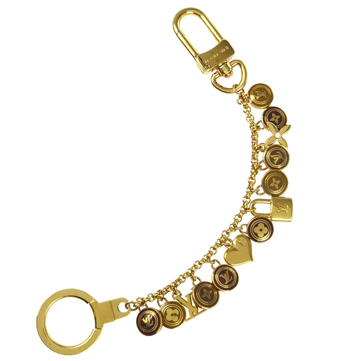 Louis Vuitton Porte Cles Chainne Pastille M65386 Chain Charm Small Good