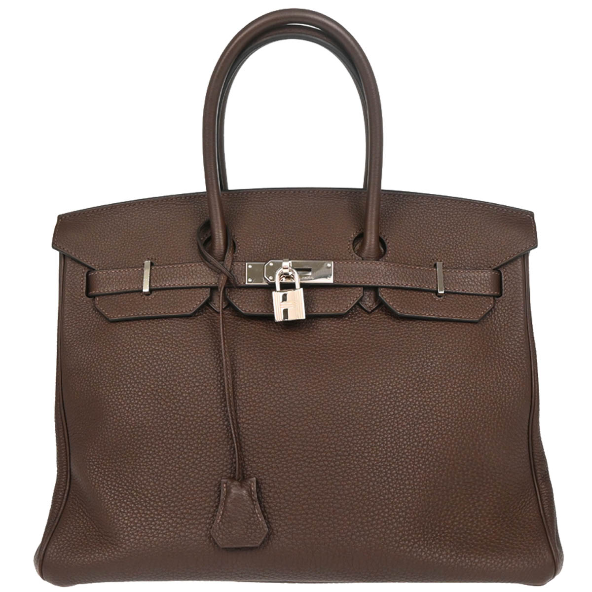 Hermes Ebene Togo Birkin 35 Handbag