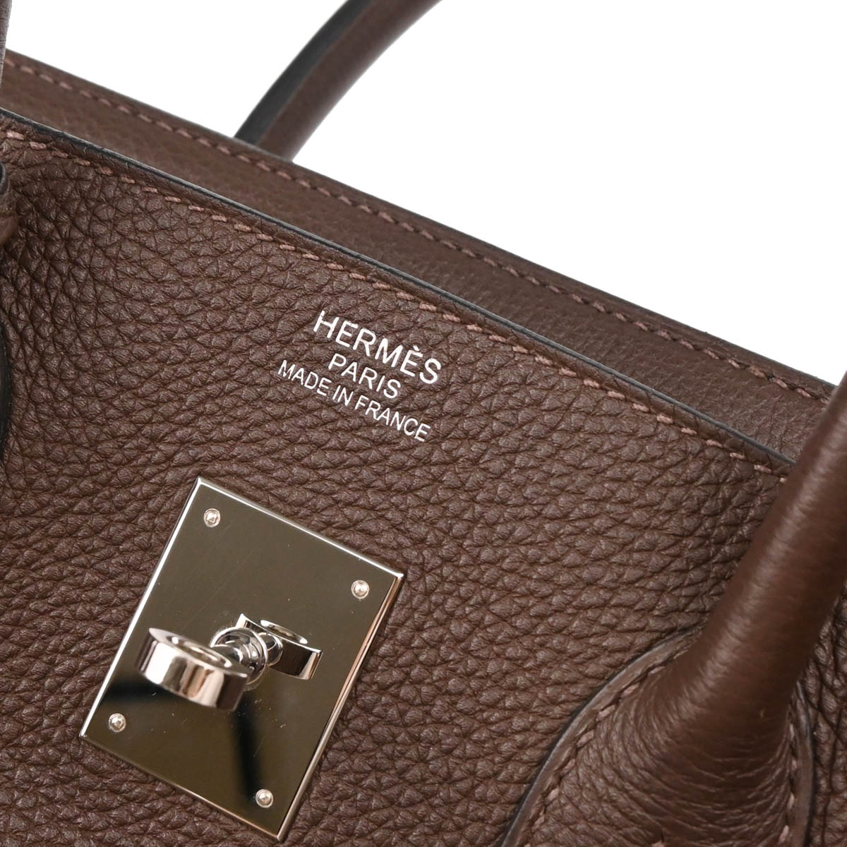 Hermes Ebene Togo Birkin 35 Handbag