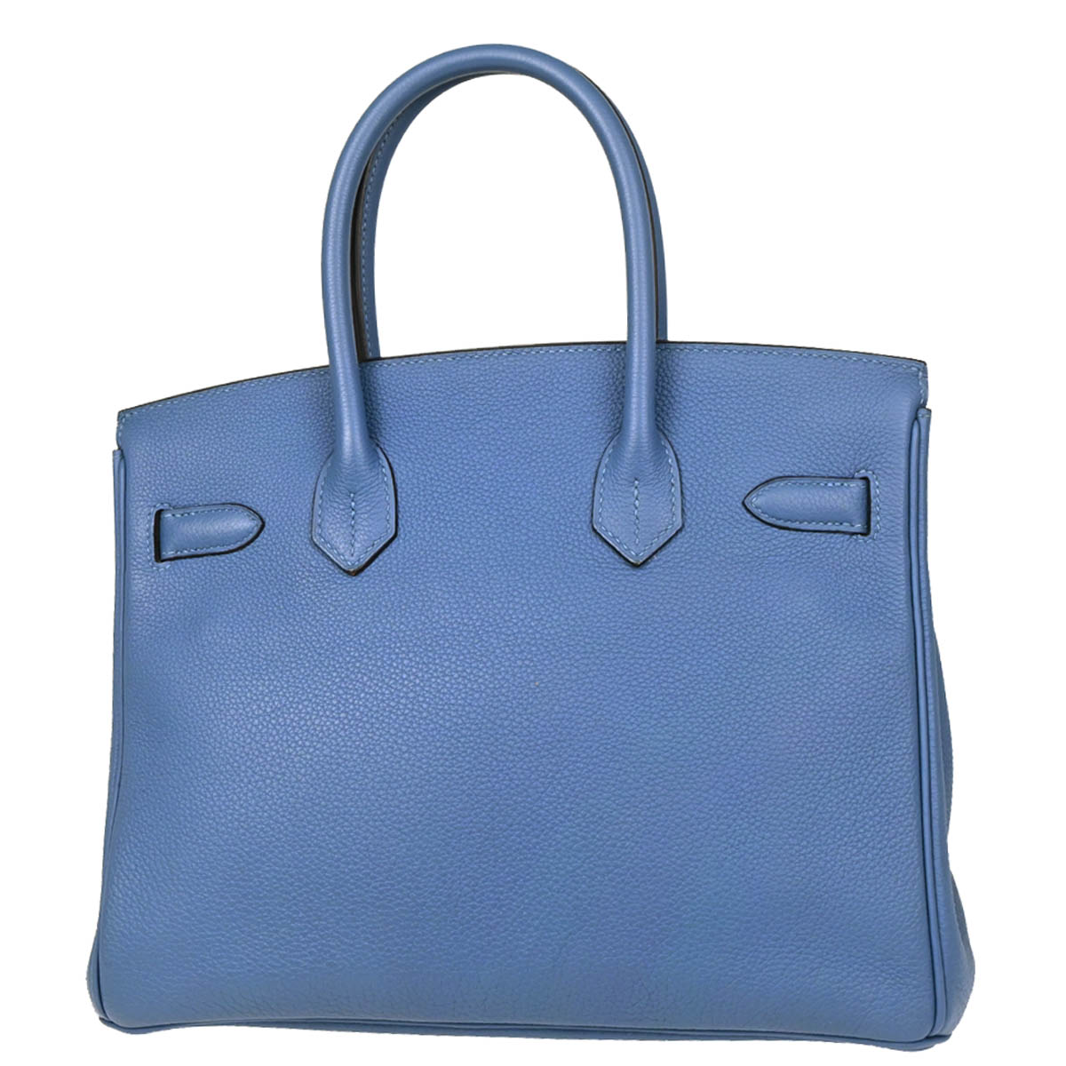 Hermes 2018 Blue Azur Togo Birkin 30 Handbag