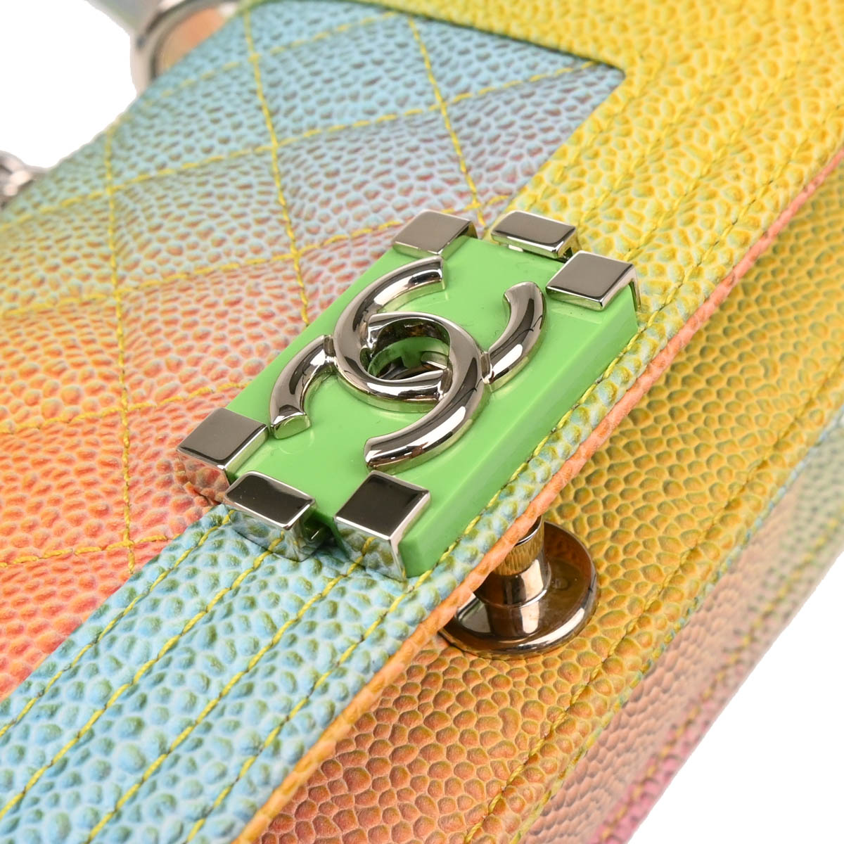 Boy Chanel 2017 Pastel Color Caviar Mini Shoulder Bag