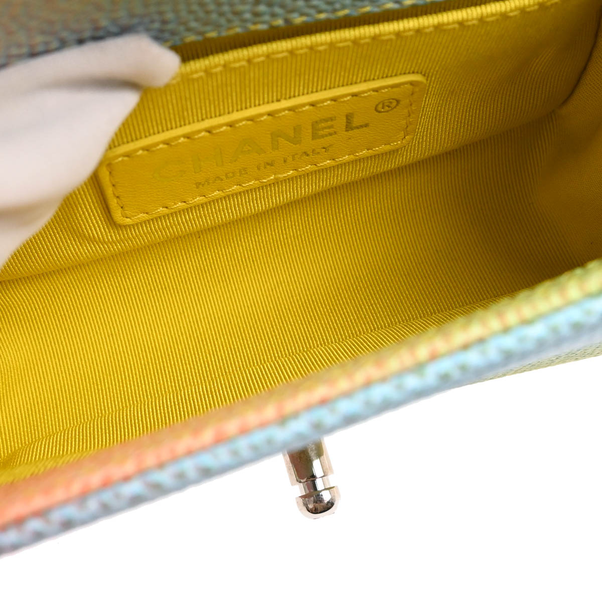 Boy Chanel 2017 Pastel Color Caviar Mini Shoulder Bag