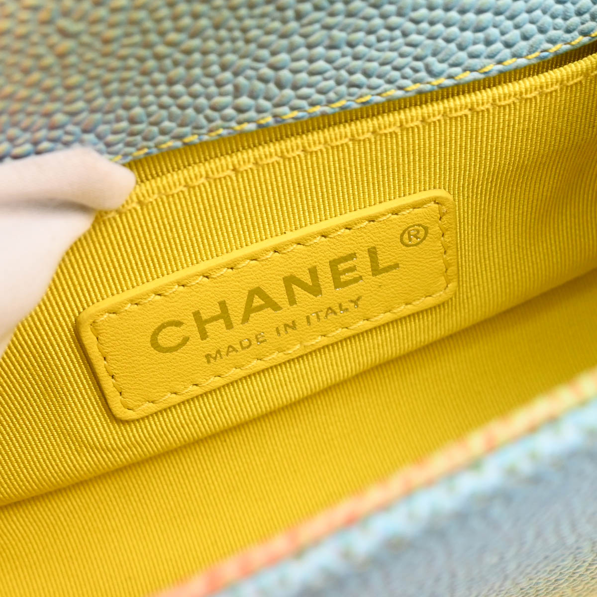 Boy Chanel 2017 Pastel Color Caviar Mini Shoulder Bag