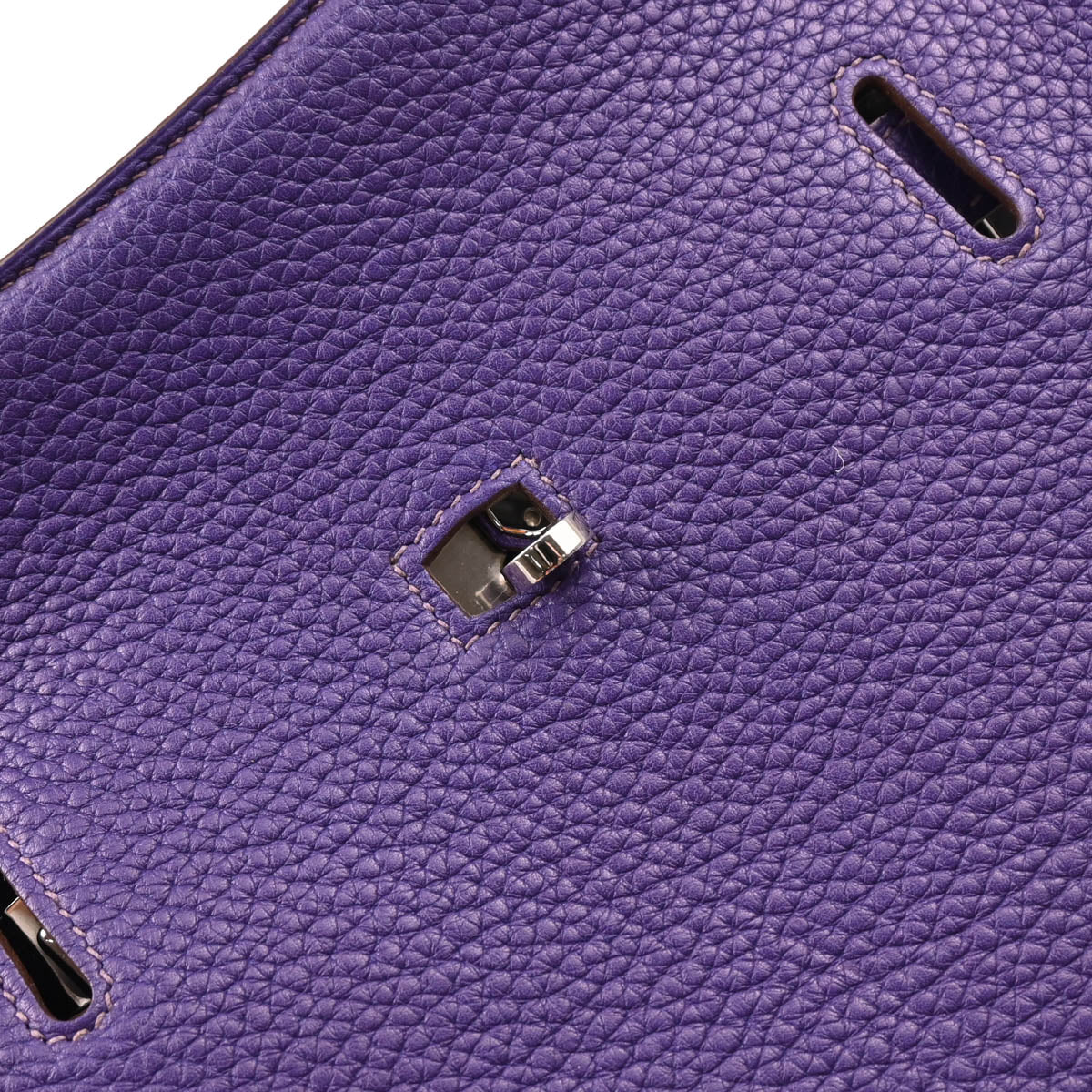 Hermes 2010 Iris Taurillon Clemence Jypsiere 28 Shoulder Bag