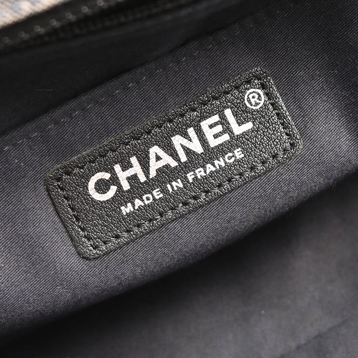 Chanel Blue Denim Patchwork Single Flap Shoulder Bag