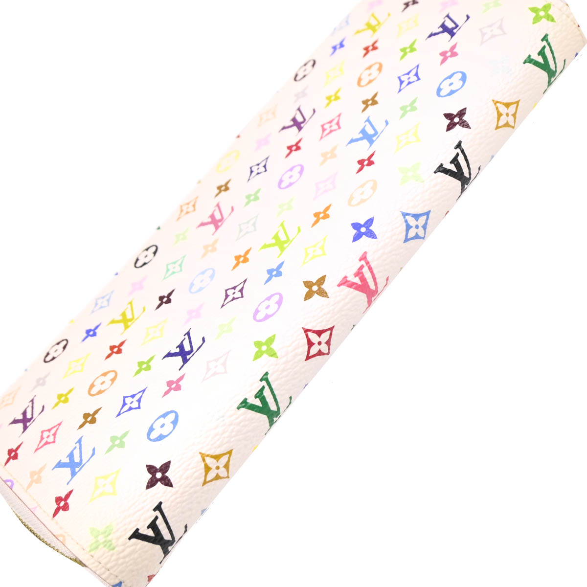Louis Vuitton 2011 White Multicolor Zippy Wallet M60274