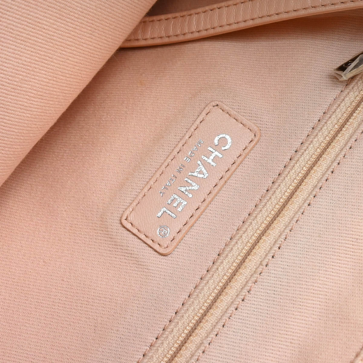 Chanel Pink Deauville Bucket Backpack