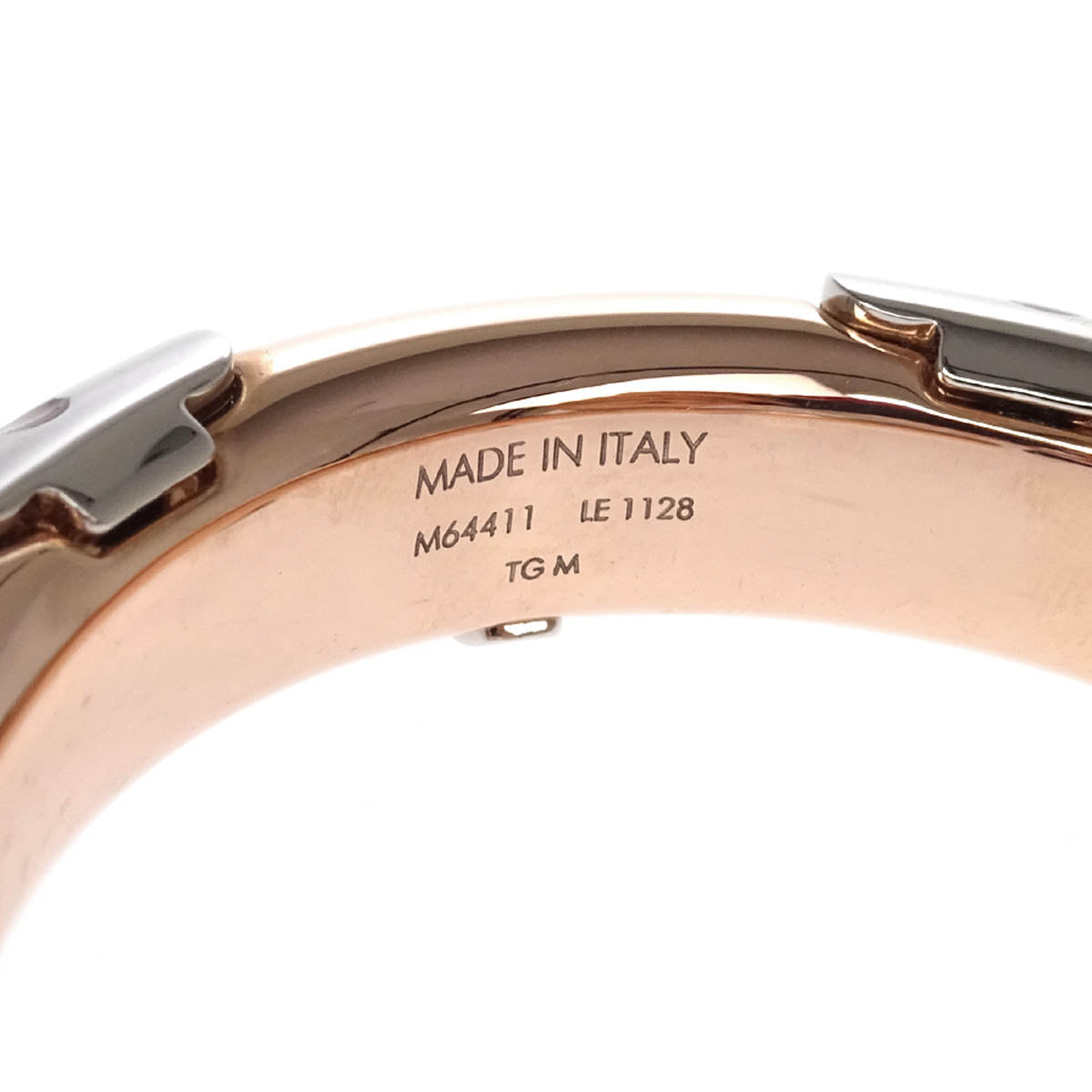 Louis Vuitton Gold Monogram Jonc Daily Bangle Bracelet M64411
