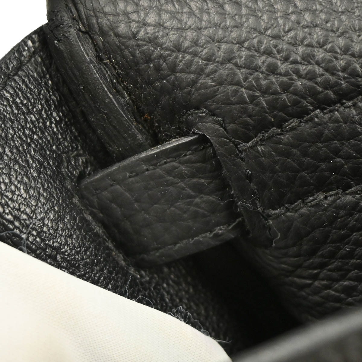 Hermes Black Togo Kelly 32 Retourne 2way Shoulder Handbag