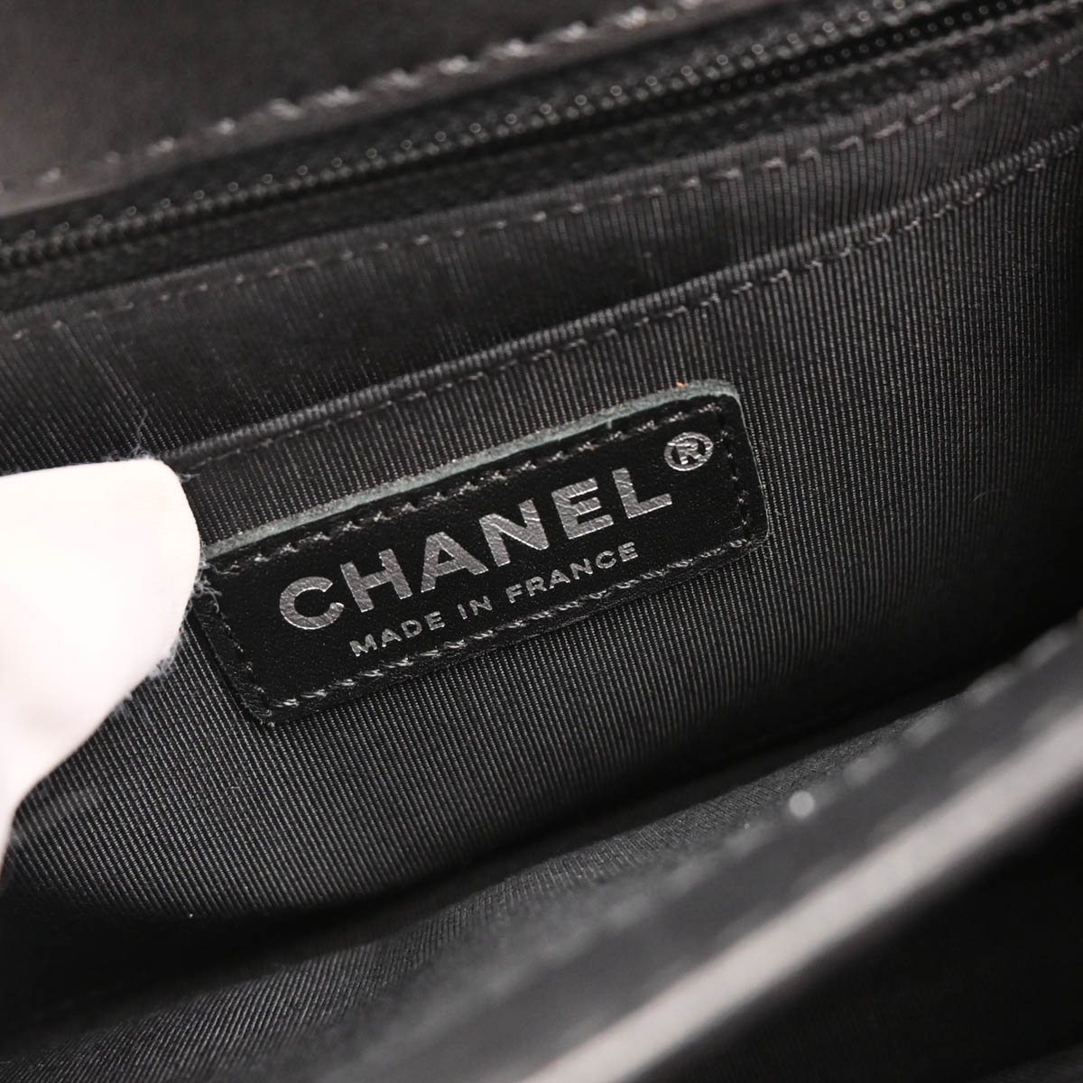 Chanel 2017-2018 Black Calfskin Braided Chic Flap Bag Shoulder Bag
