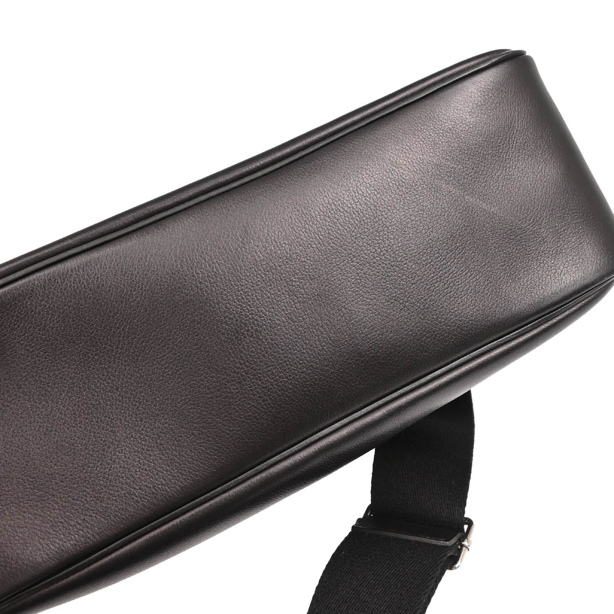 Hermes Black Evergrain Sac Hebdo Reporter Messenger Bag