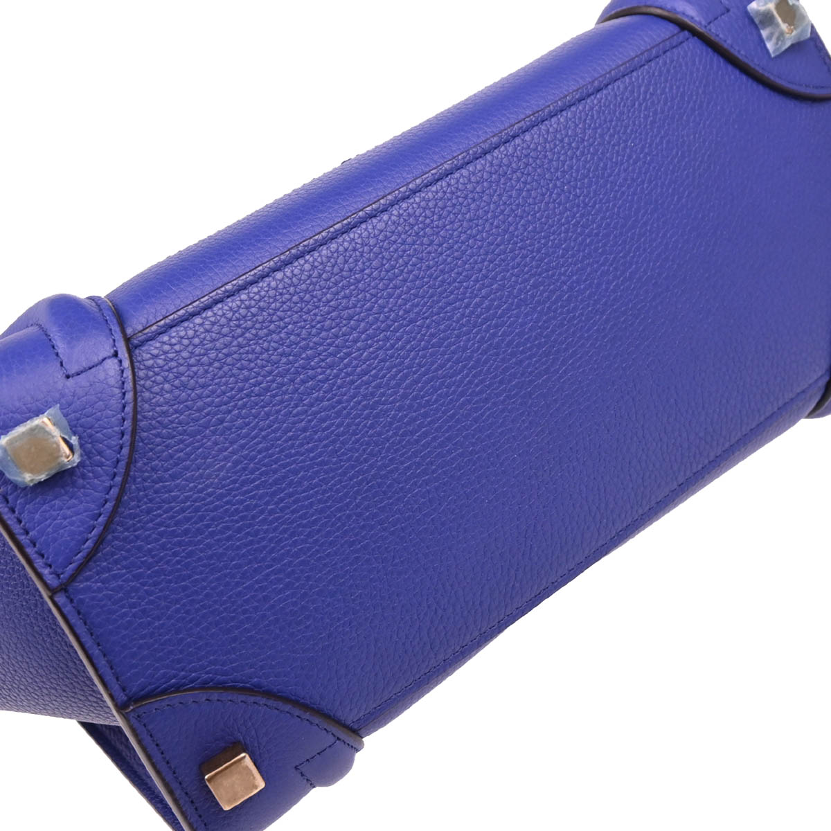Celine Blue Micro Luggage Handbag