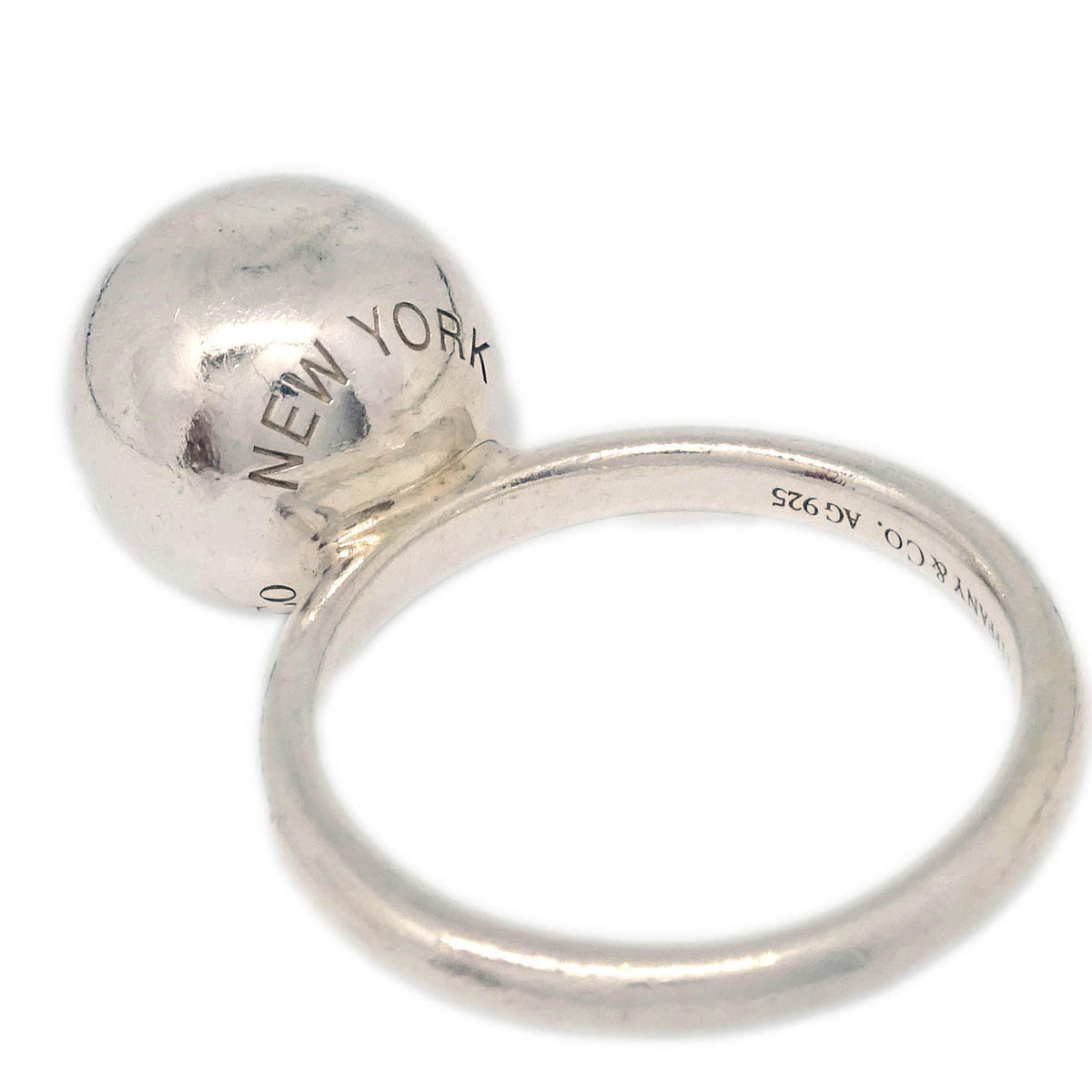 Tiffany & Co. Hardwear Ball Ring Ag925 #53