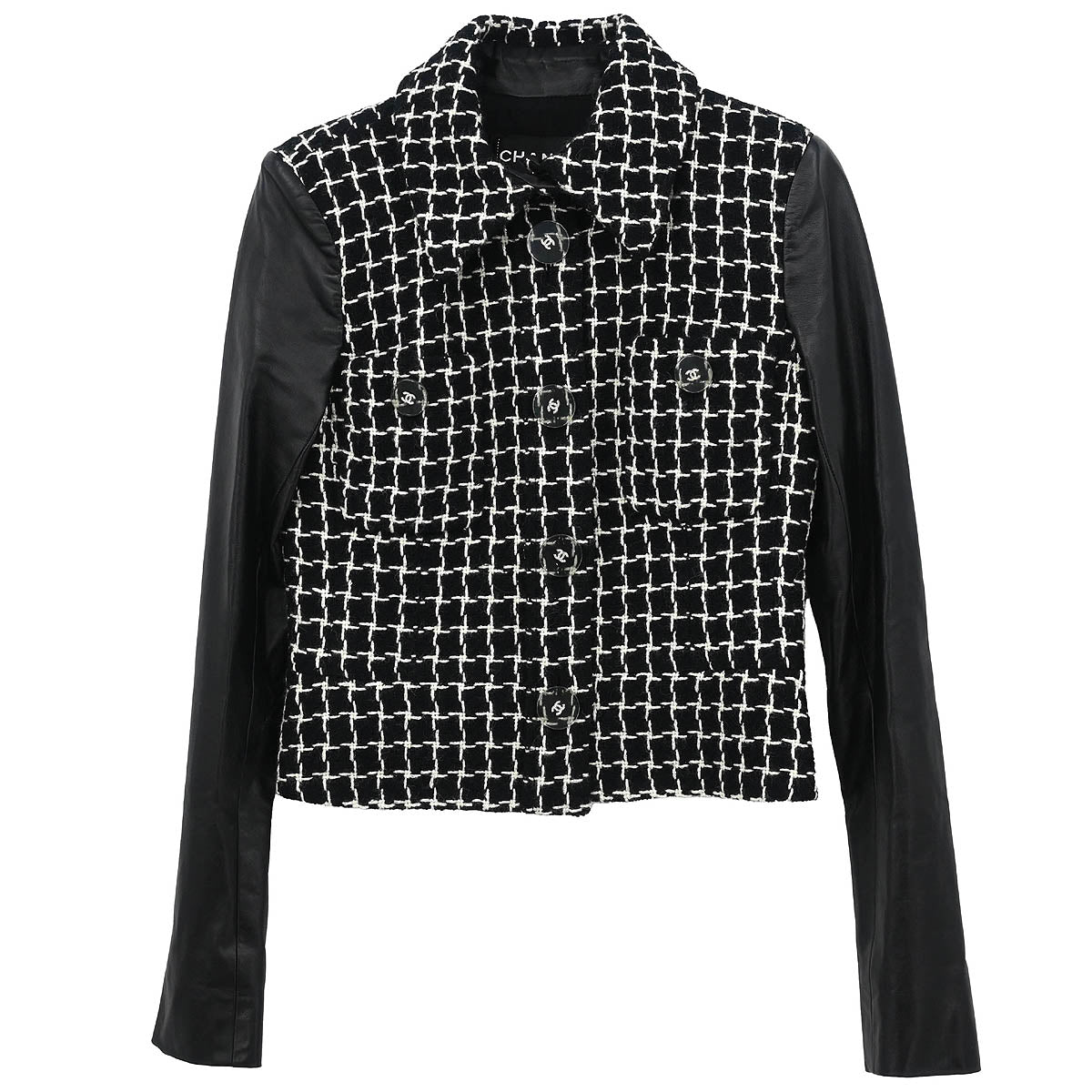 Chanel 2017 Single Breasted Jacket Black #36