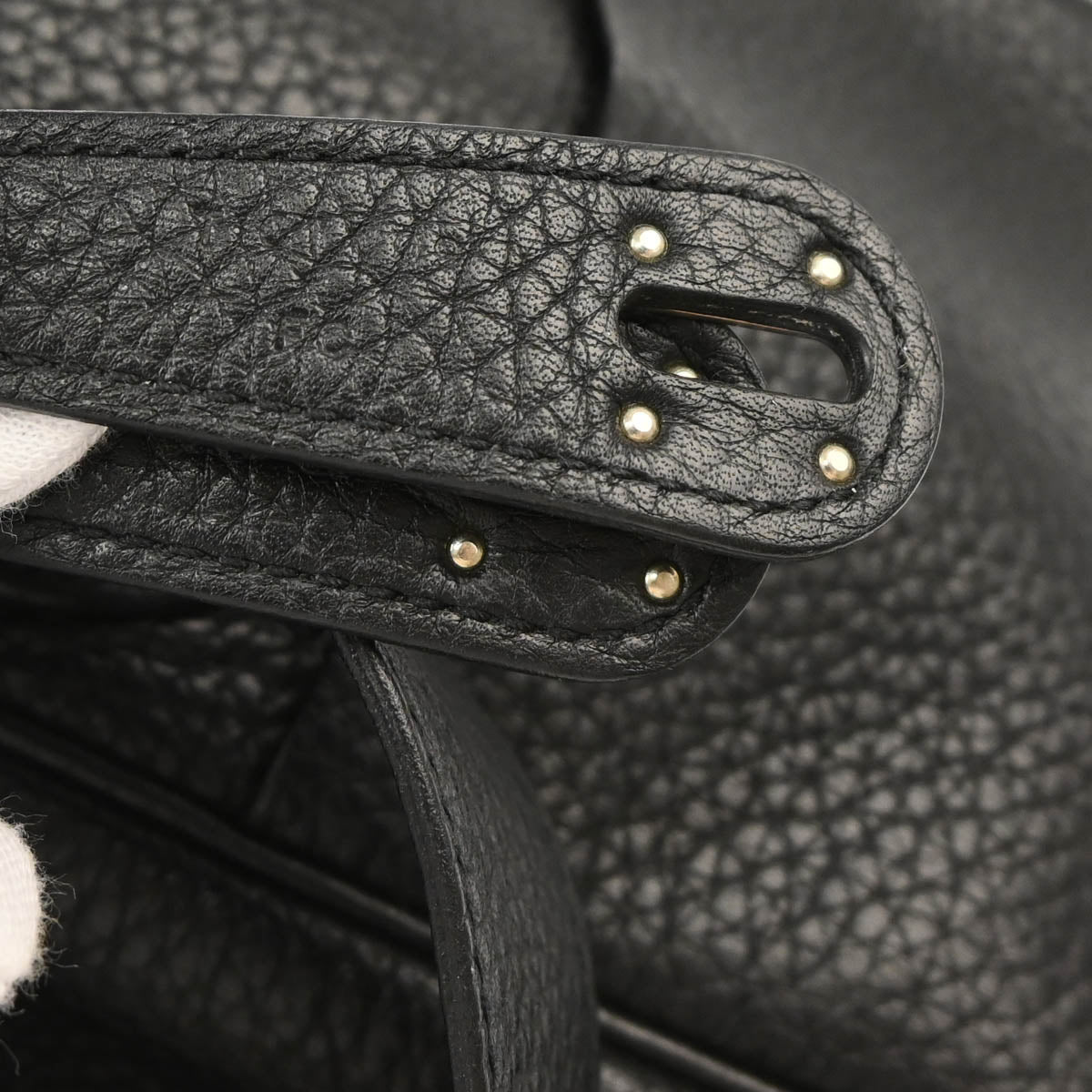 Hermes 2015 Black Taurillon Clemence Lindy 30 Shoulder Bag