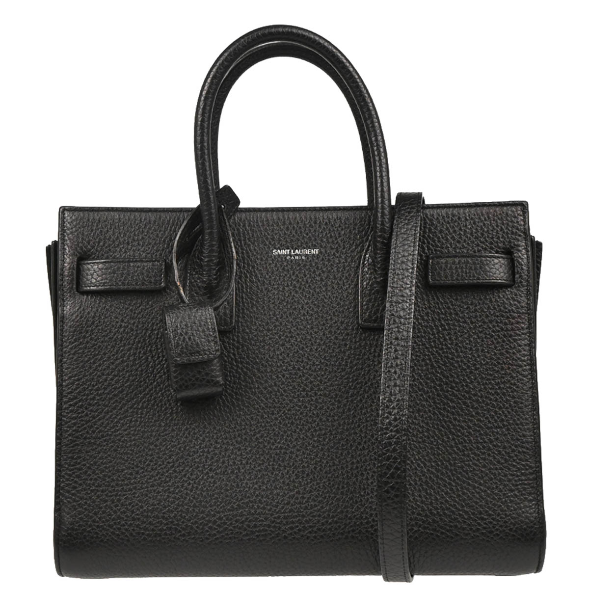 Saint Laurent Black Sac de Jour 2way Shoulder Handbag