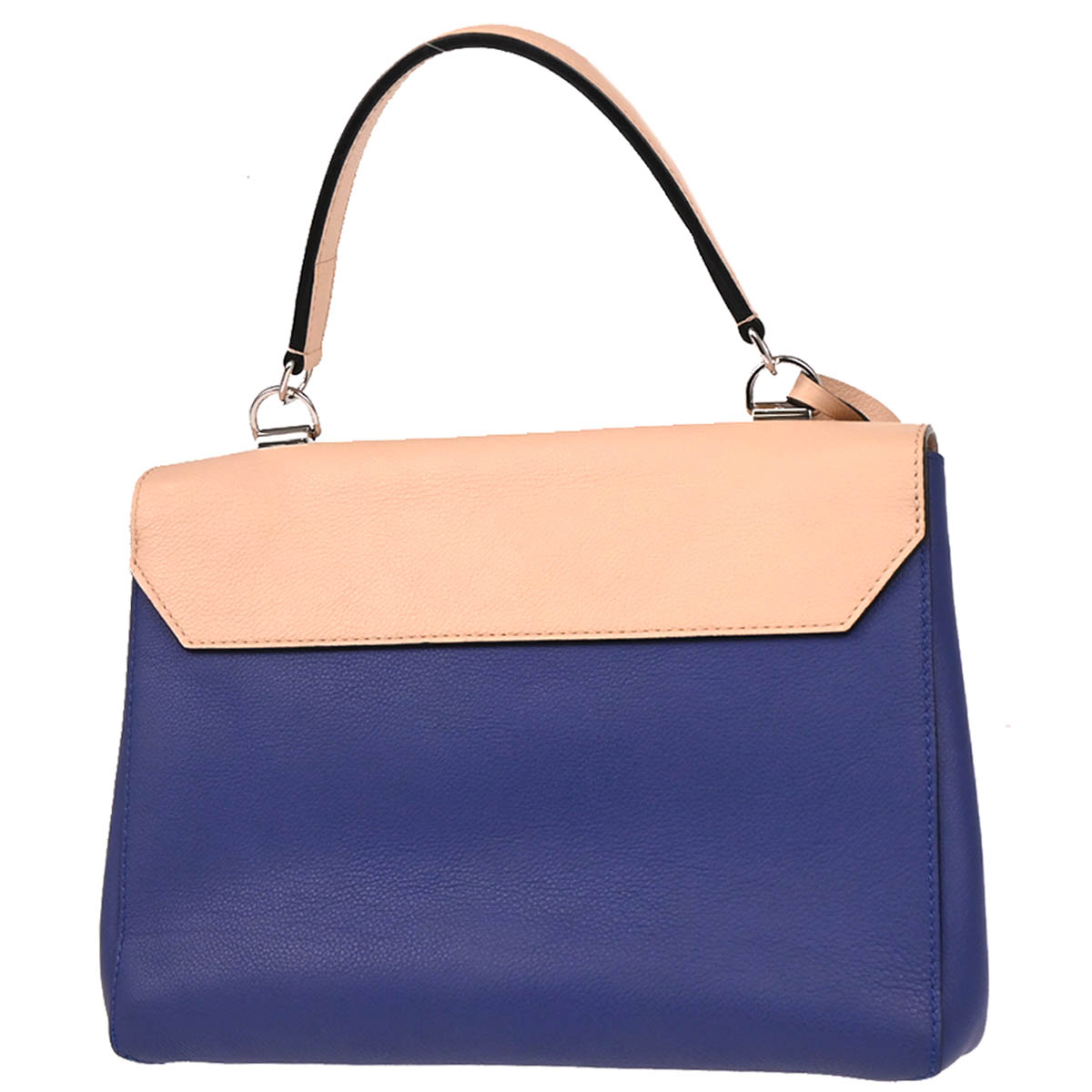 Louis Vuitton 2016 Beige Blue Lockme II 2way Shoulder Handbag M41793