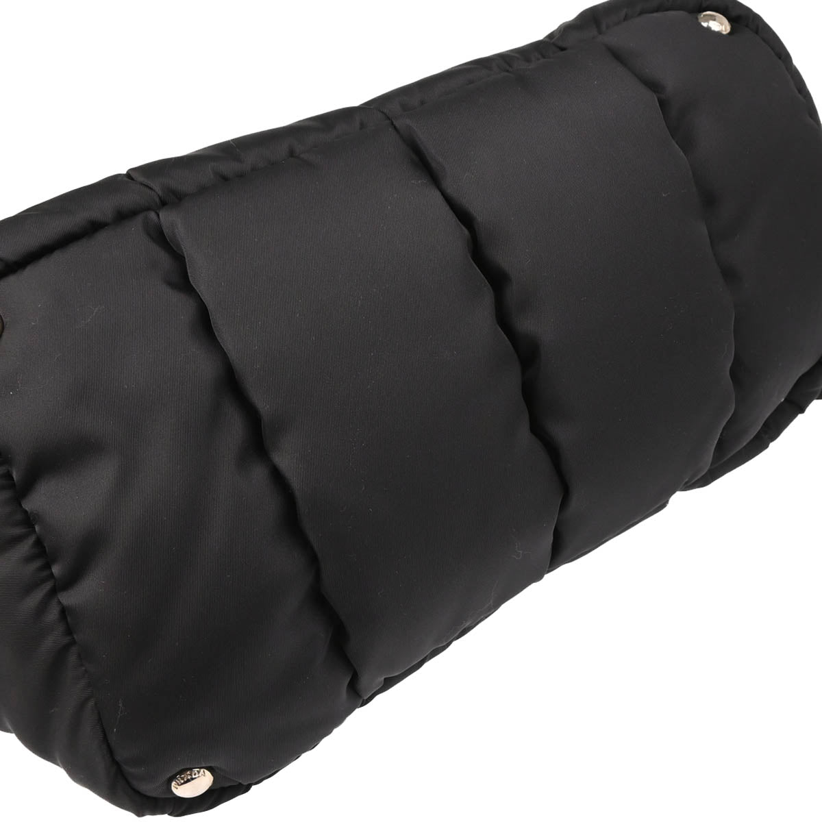 Prada Black Nylon Bomber Tote Bag