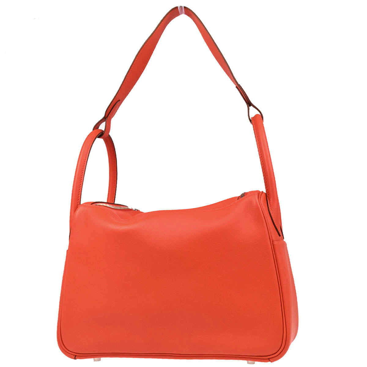 Hermes 2016 Rouge Tomato Swift Lindy 30 Shoulder Bag