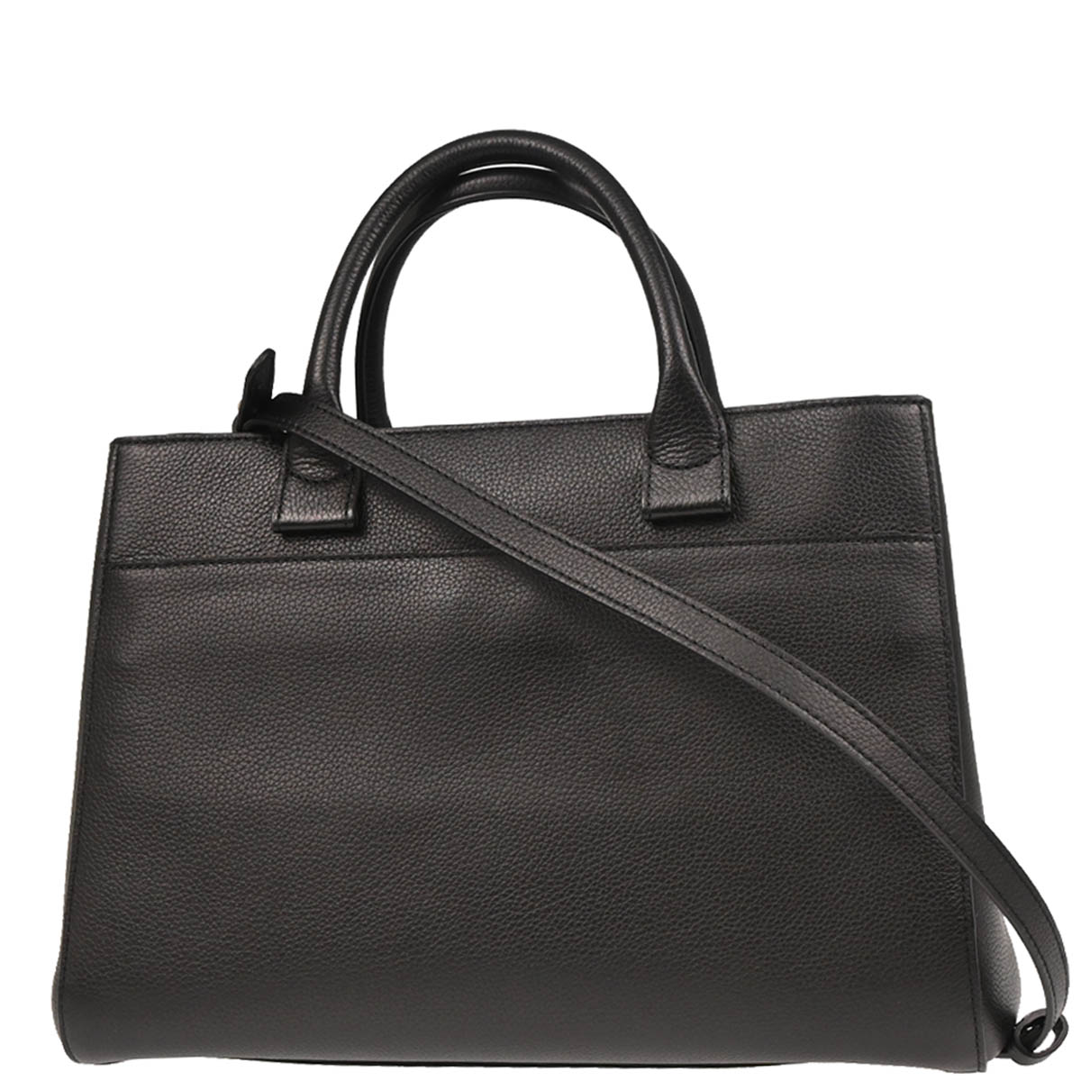Chanel 2017 Black Calfksin Neo Executive Tote