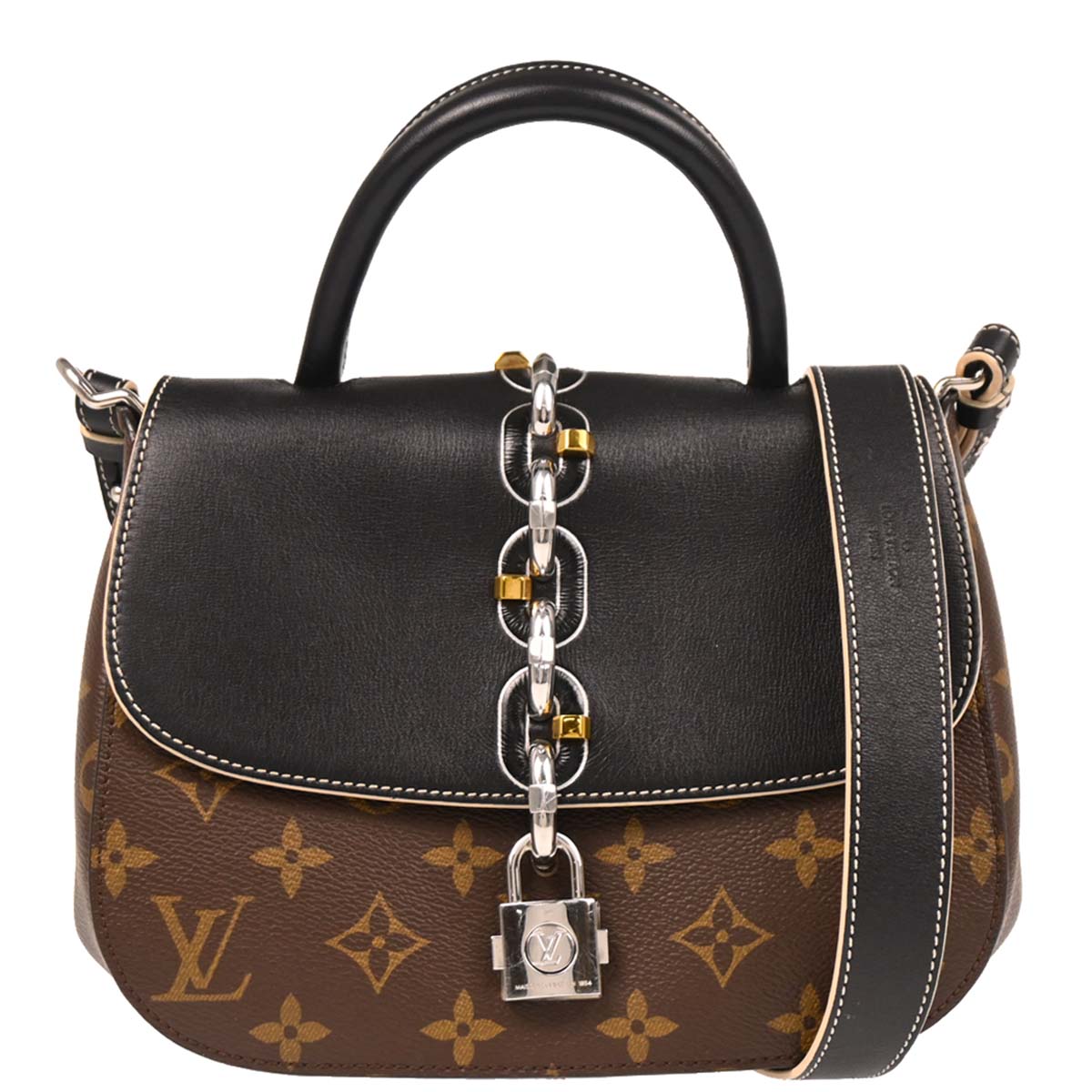 Louis Vuitton 2017 Monogram Macassar Chain It PM 2way Shoulder Handbag M44115
