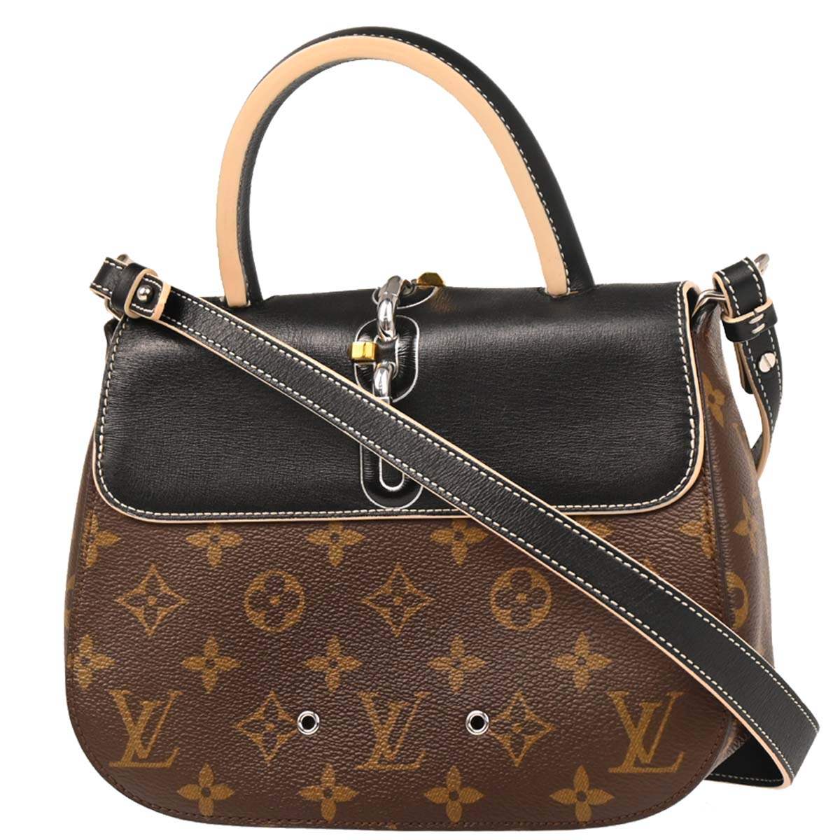 Louis Vuitton 2017 Monogram Macassar Chain It PM 2way Shoulder Handbag M44115