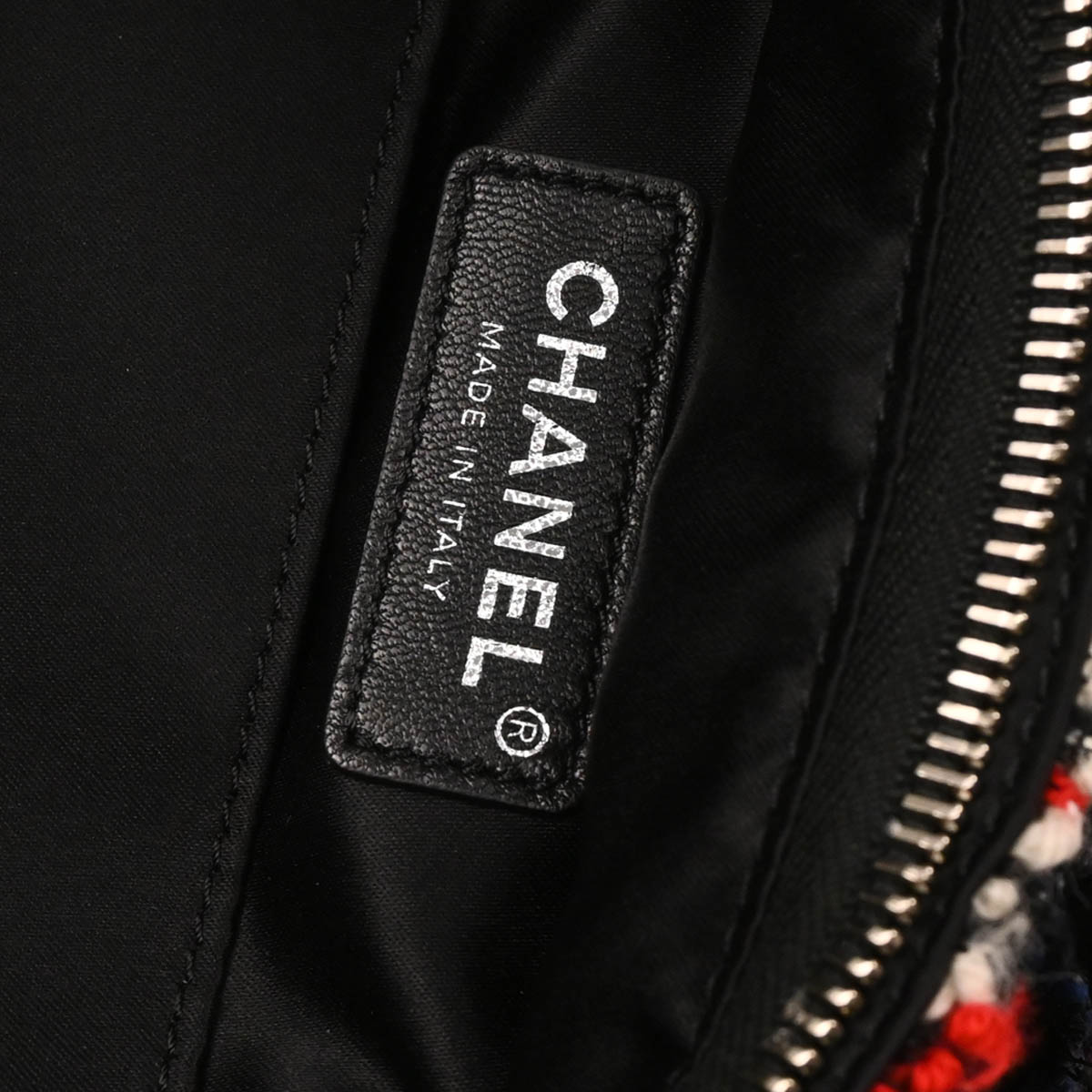 Chanel 2017-2018 Black Tweed Nylon Astronaut Essentials Backpack