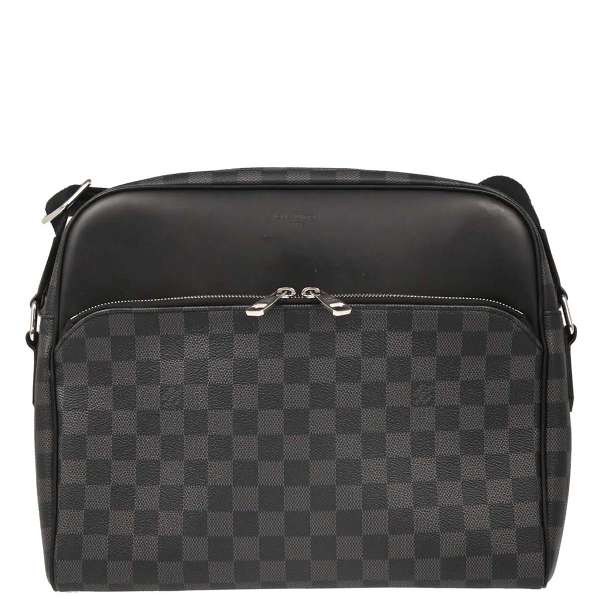 Louis Vuitton 2017 Damier Graphite Dayton MM Crossbody Bag N41409