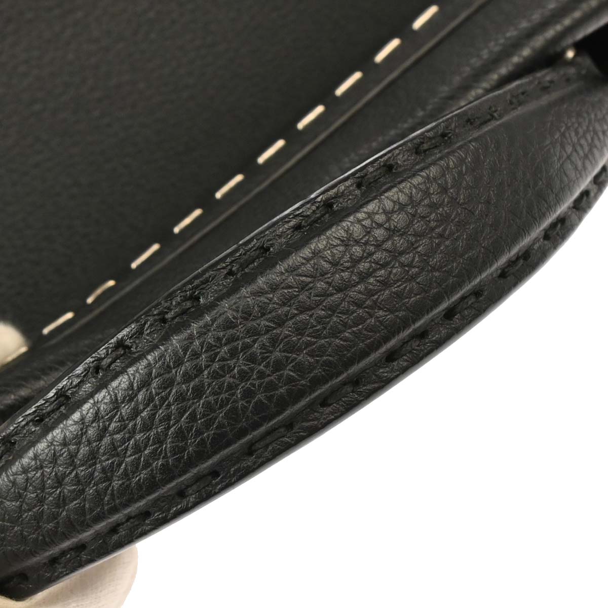Fendi 2016 Black Leather Peekaboo Fit 2way Shoulder Handbag