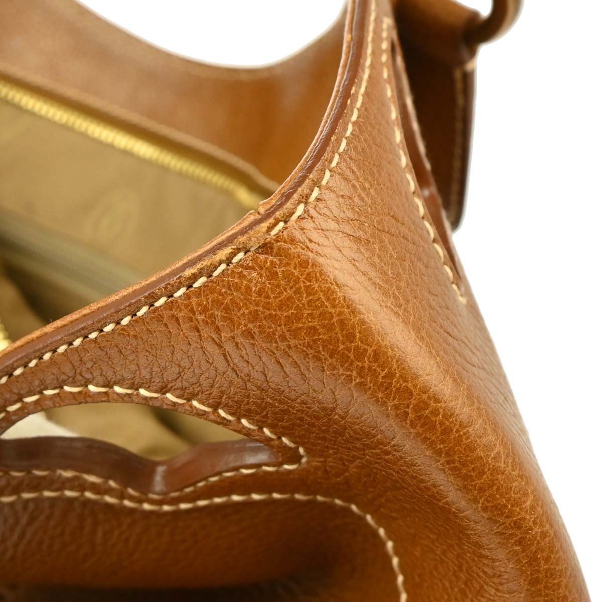 Cartier Brown Leather Handbag