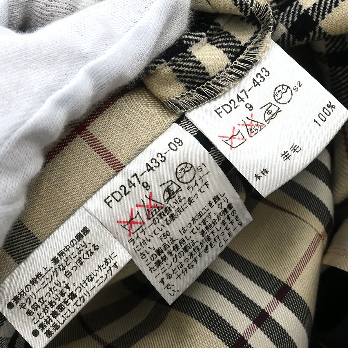 Burberry Coat Double Breasted Black #36–#38
