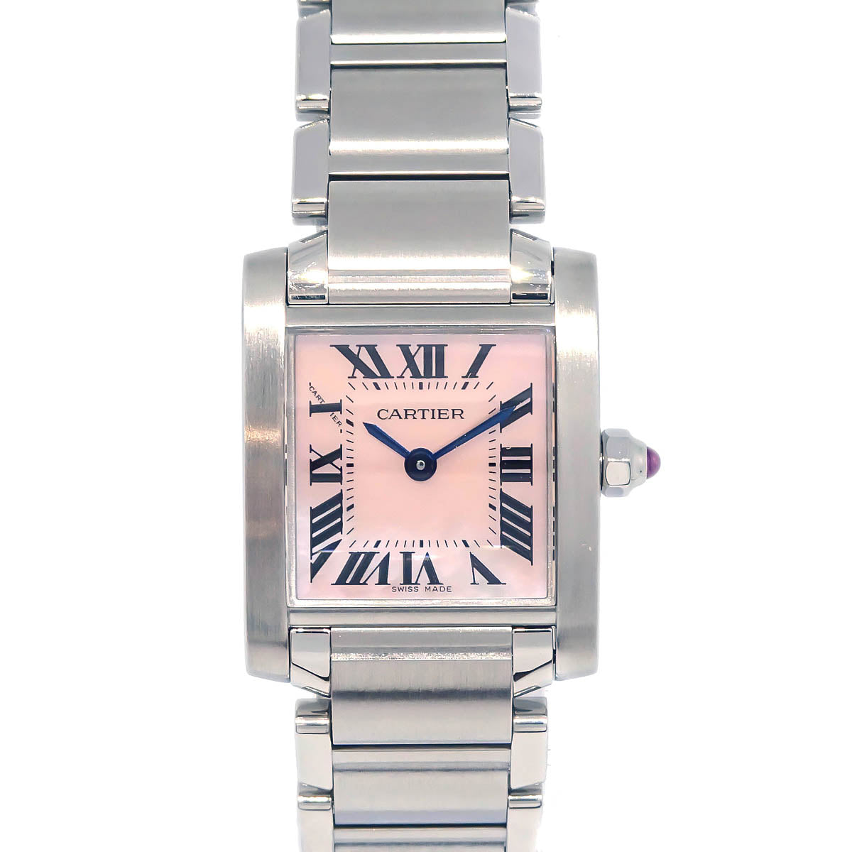 Cartier Tank Francaise SM Ref.3217 Quartz Watch SS Shell
