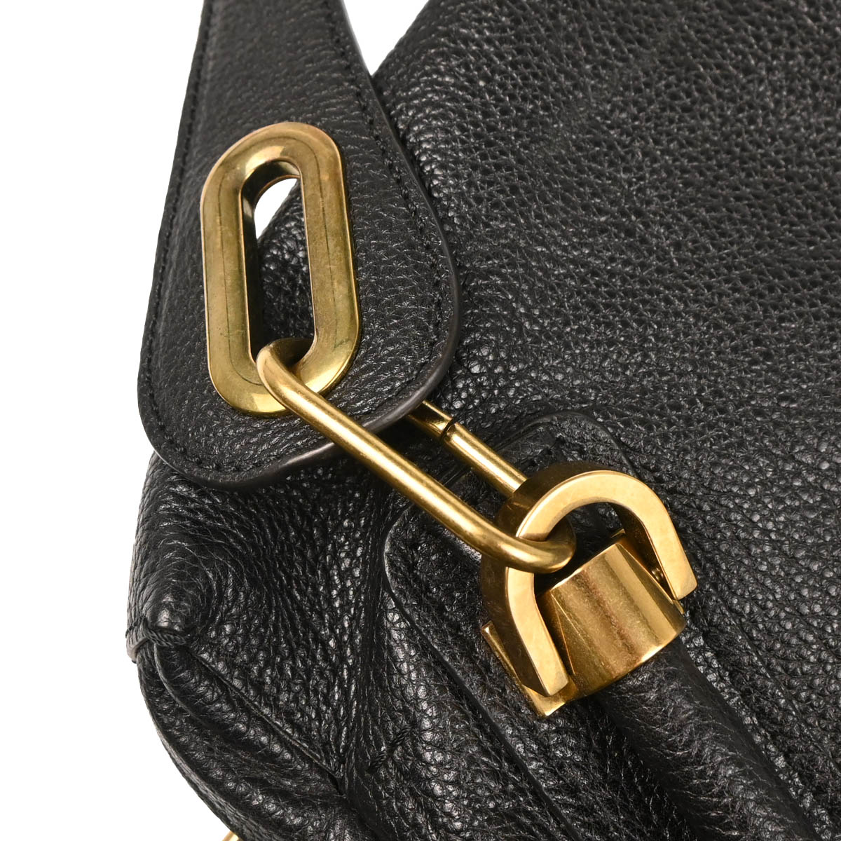Chloe 2012 Grained Leather Paraty 43 Bag