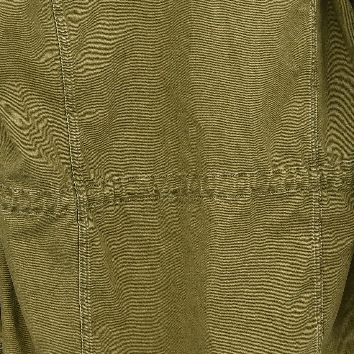 Saint Laurent 2018 Single Breasted Denim Jacket Khaki #46