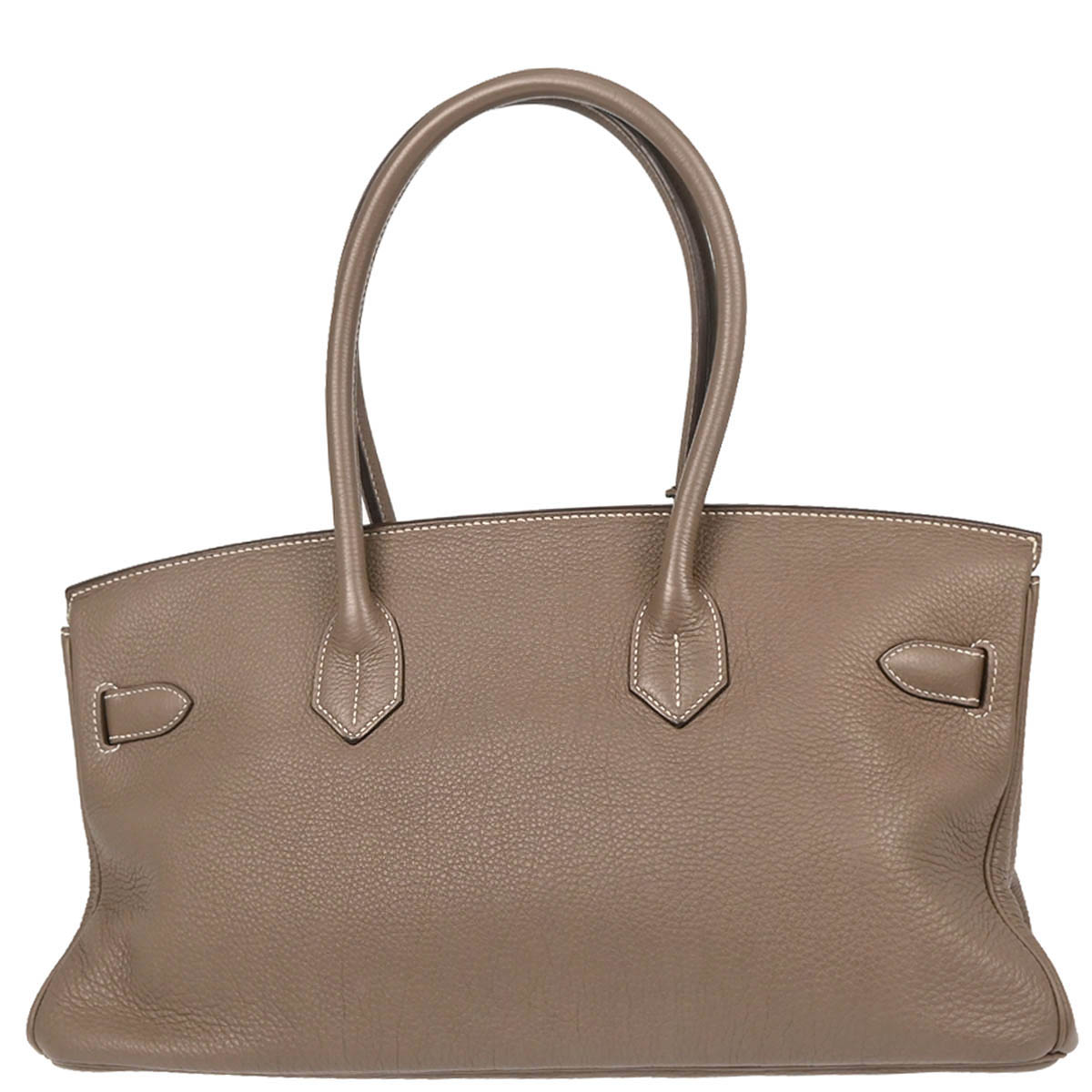 Hermes 2010 Etoupe Clemence JPG Shoulder Birkin