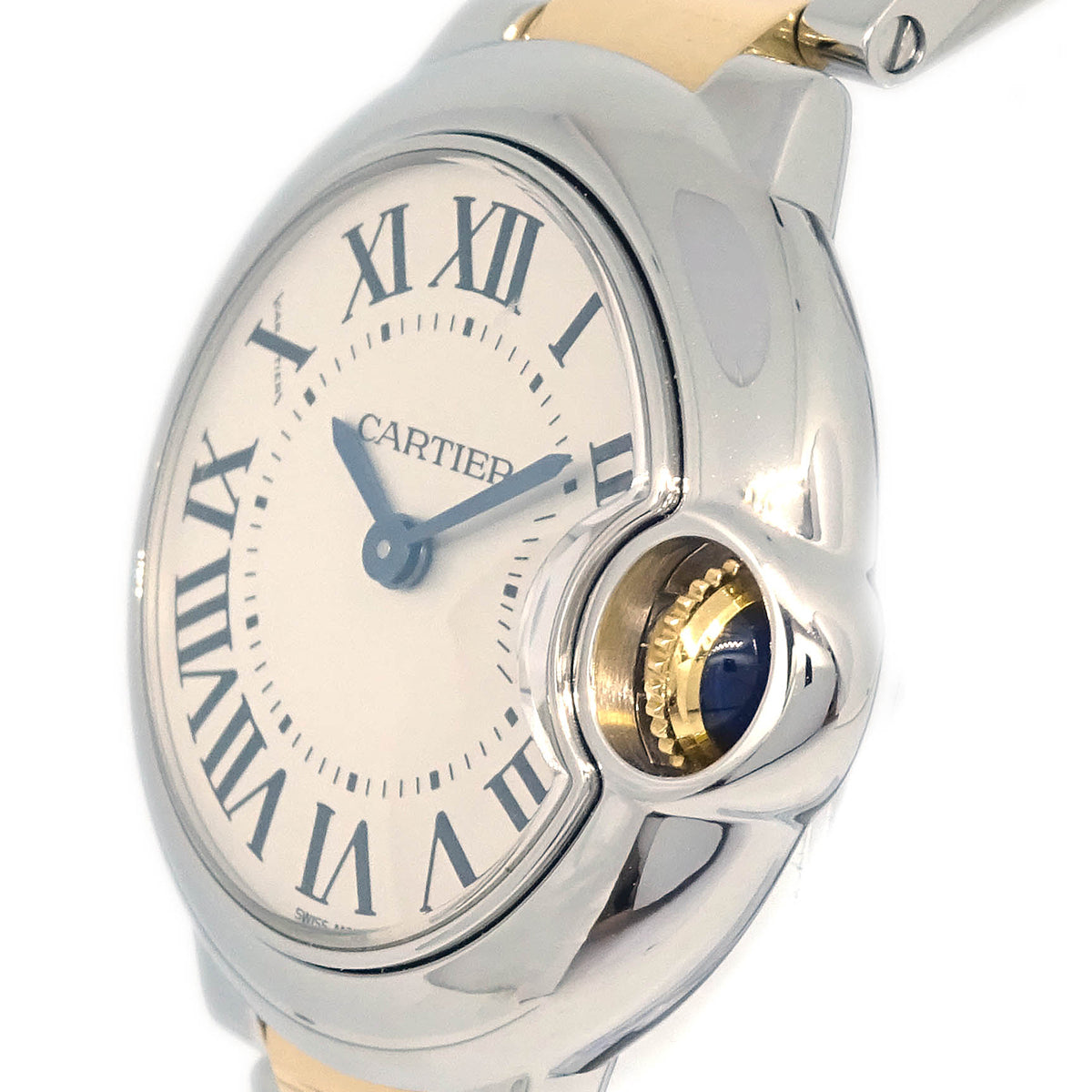 Cartier Ballon Bleu Ref.3009 Quartz Watch 18KYG SS