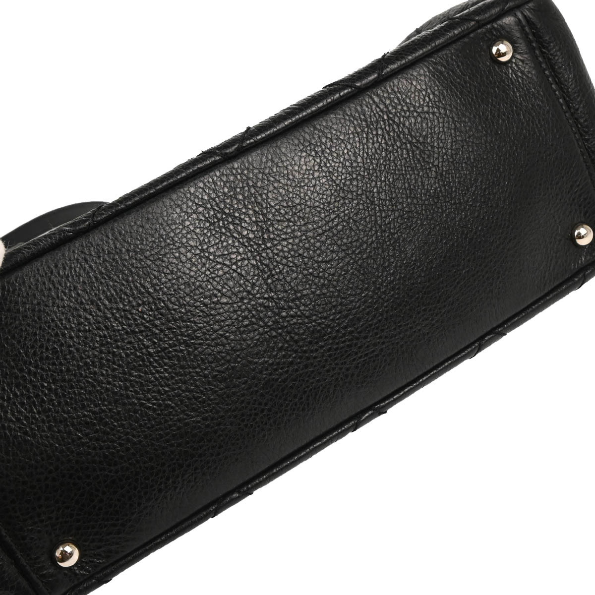 Chanel 2010-2011 Black Calfskin Tote Handbag
