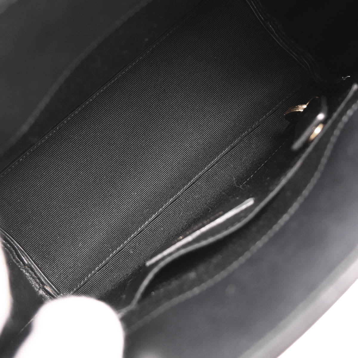 Saint Laurent Gray Black Sac de Jour 2way Shoulder Handbag