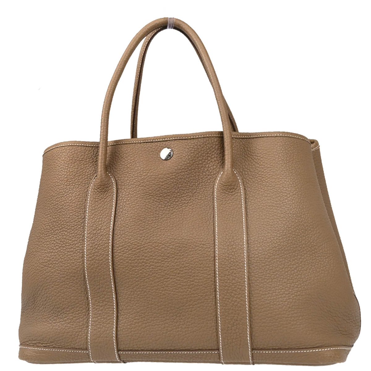 Hermes 2013 Etoupe Gray Negonda Garden Party 36 PM Tote Handbag