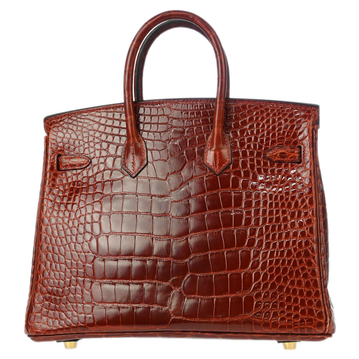 Hermes 2013* Rouge H Alligator Birkin 25 Handbag