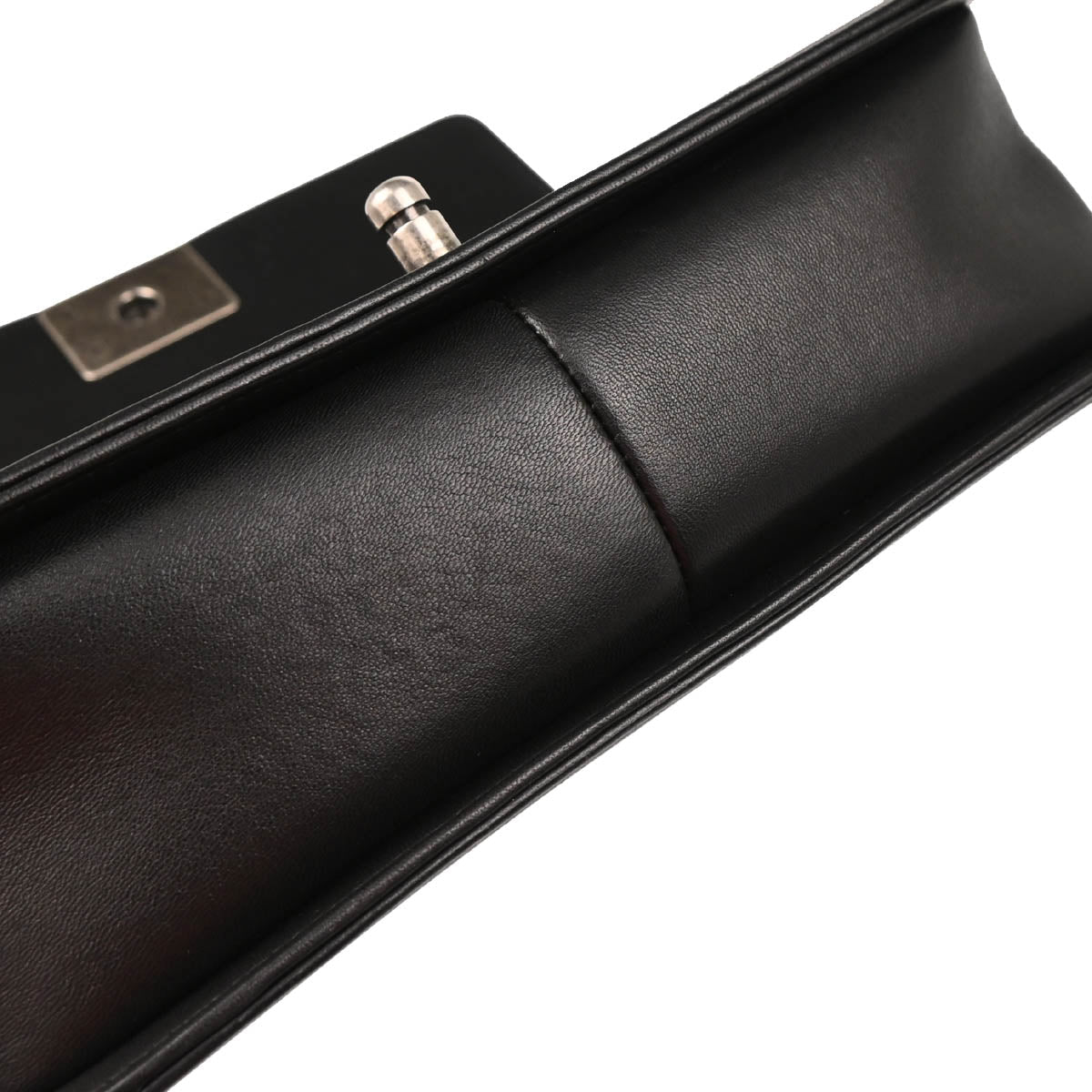 Boy Chanel 2014 Black Lambskin Medium Shoulder Bag