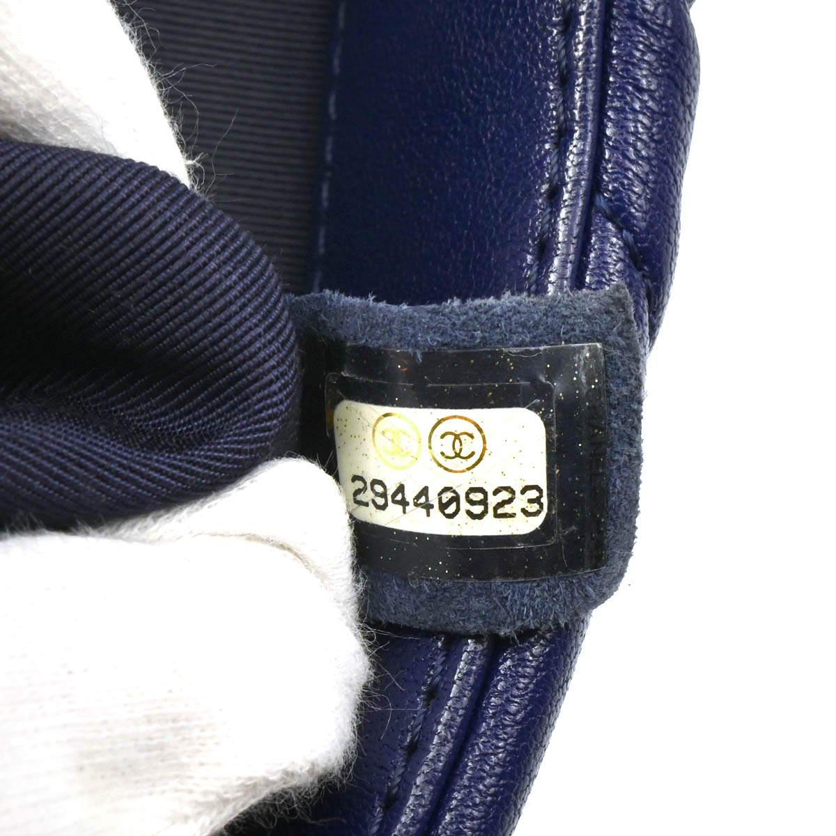 Chanel 2019 Navy Calfskin 2way Shoulder Handbag Bag